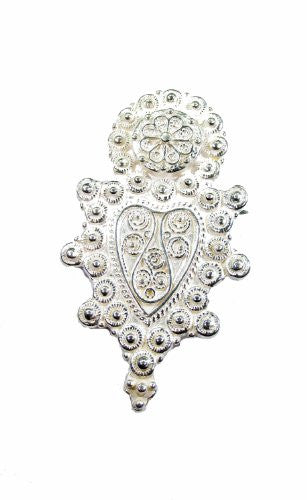 Sterling SIlver Telemark Belt Fastener Brooch