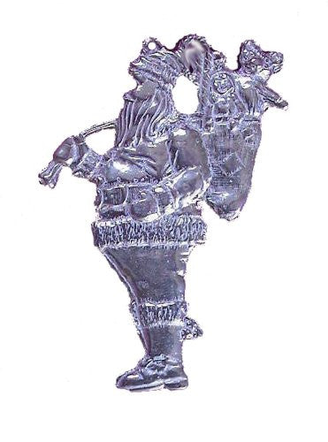 Sterling SIlver Scandinavian Christmas Santa Ornament
