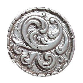 Sterling Silver Rosemaling Tie Tac