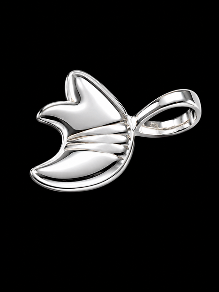 Sterling SIlver Southwestern Zuni Bear Charm