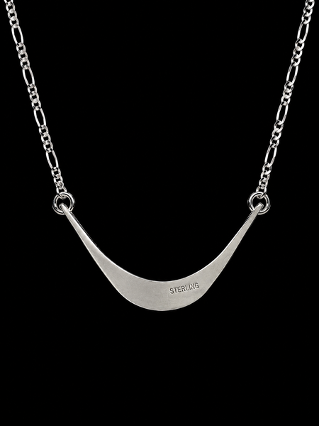 Sterling Silver Finnish Wave Necklace