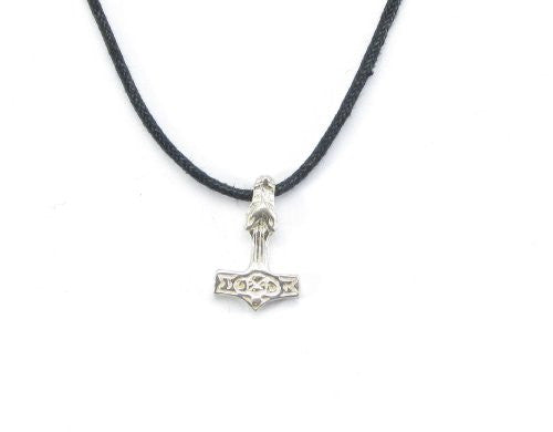 Sterling Silver Thor's Wolf Hammer pendant