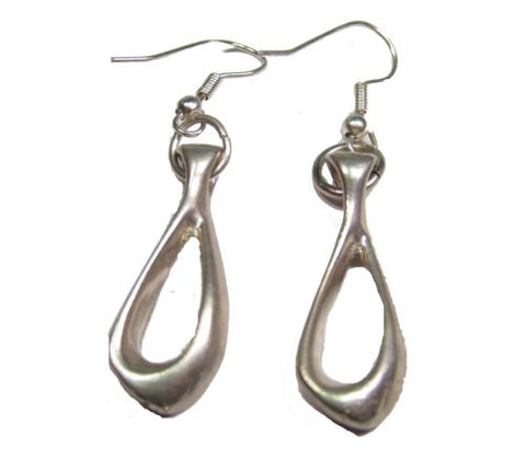 Sterling Silver Teardrop Dangle Earrings