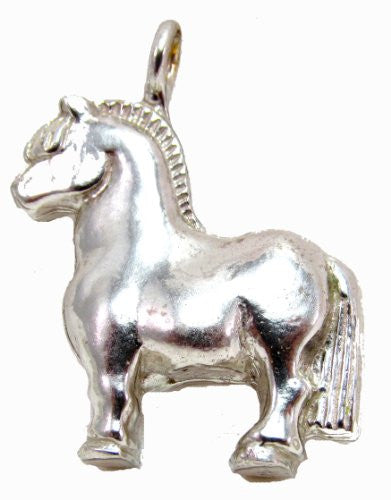 Sterling Silver Scandinavian Norse Traditional Fjord Horse