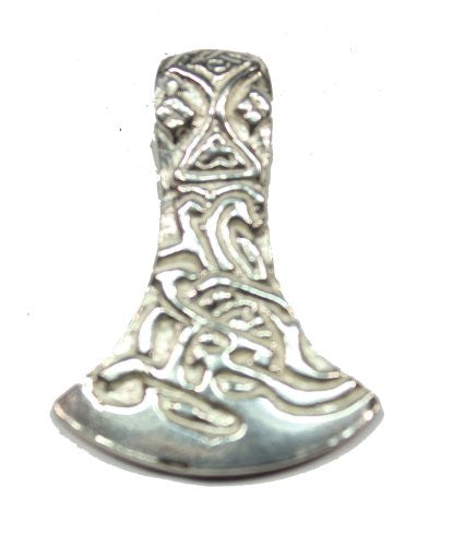 Sterling Silver Scandinavian Norse Odin's Axe Pendant