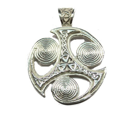 Triskilian Sterling Silver Celtic Pendant
